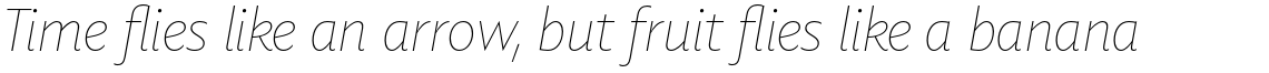 Fontanella Thin Italic
