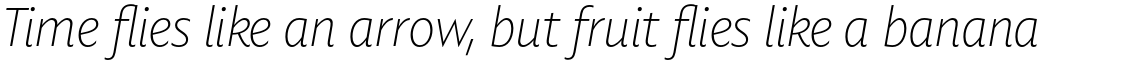 Fontanella Extra Light Italic