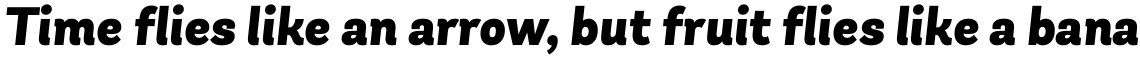 Andes Italic Black