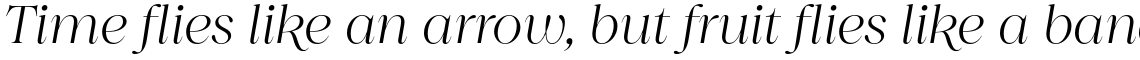 Princesa Light Italic