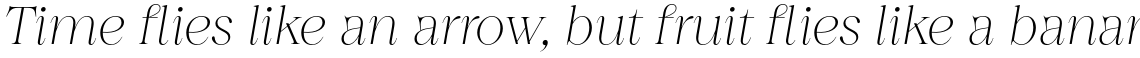 Princesa Alt Thin Italic