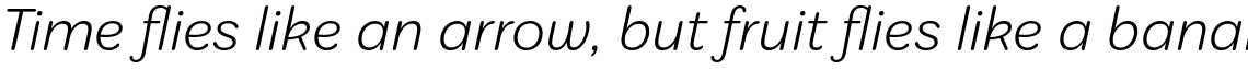Amostra Light Italic