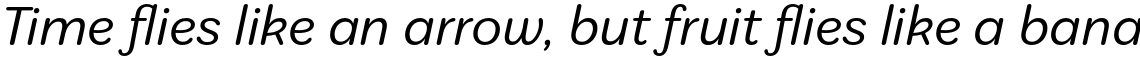 Amostra Regular Italic
