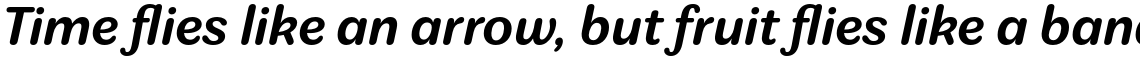 Amostra SemiBold Italic
