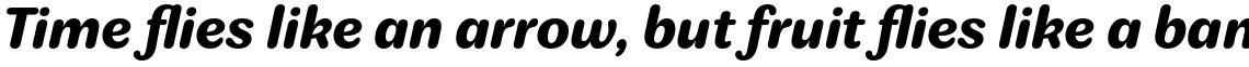 Amostra Bold Italic