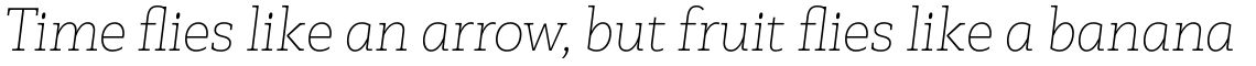 Faraon Thin Italic