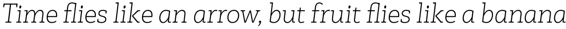 Faraon Extra Light Italic