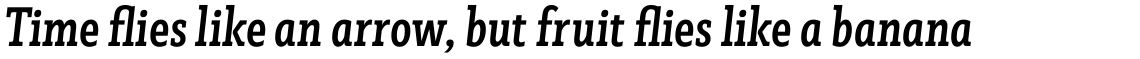 Faraon Condensed Bold Italic