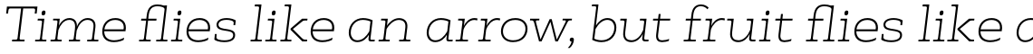 Faraon Expanded Extra Light Italic