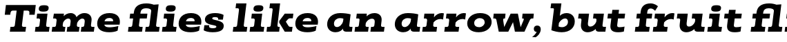 Faraon Expanded Black Italic
