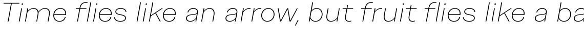 Mandioca Thin Italic