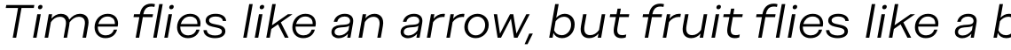 Mandioca Regular Italic