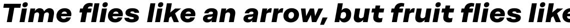 Mandioca ExtraBold Italic