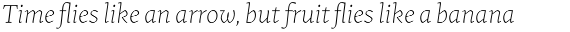 Uffizi Thin Italic