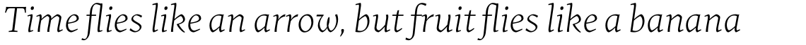 Uffizi Extra Light Italic