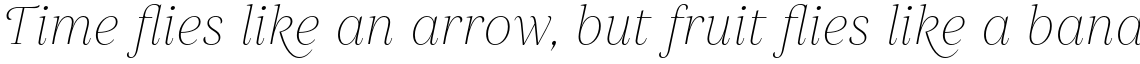 Gabriela Alt ExtraLight Italic