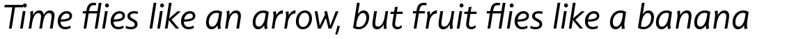 Analoga Sans Book Italic