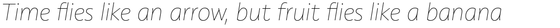 Rosales Thin Italic