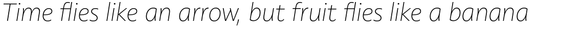 Rosales Extra Light Italic
