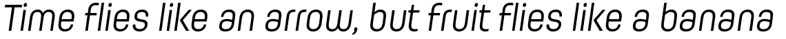 Moderna Condensed Light Italic