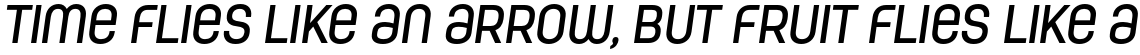 Moderna Condensed Unicase Medium Italic