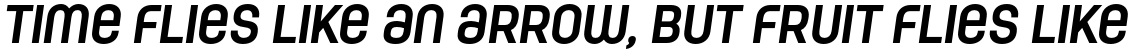 Moderna Condensed Unicase Bold Italic