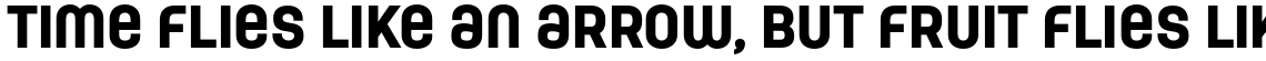 Moderna Condensed Unicase Black
