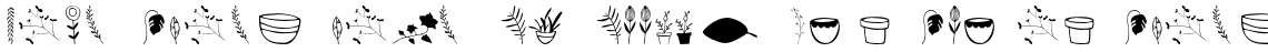 Garden Dingbats
