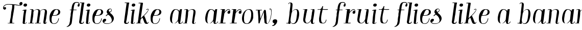 Garden Swash Italic