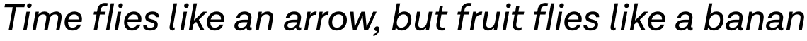 Lota Grotesque Regular Italic