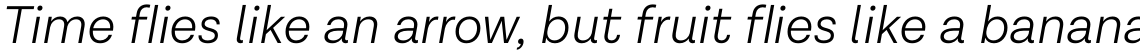 Lota Grotesque Alt 1 Light Italic