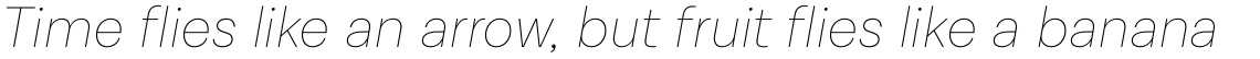 Lota Grotesque Alt 3 Thin Italic
