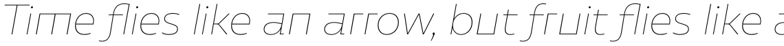 Caprina Thin Italic