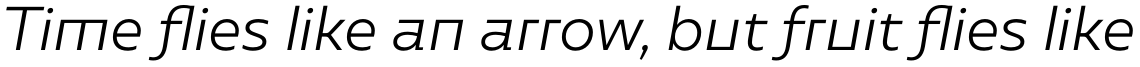 Caprina Light Italic