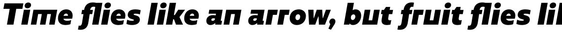Caprina Black Italic