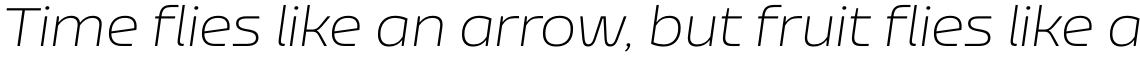 Nizzoli Alt ExtraLight Italic