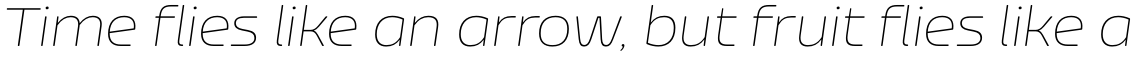 Nizzoli Alt Rounded Thin Italic
