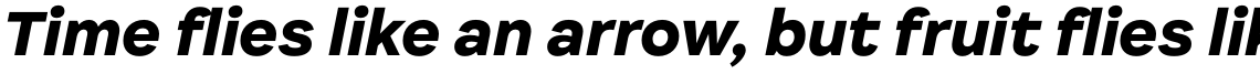 Internacional Black Italic