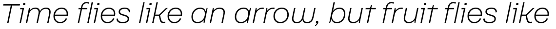 Internacional Alt Thin Italic