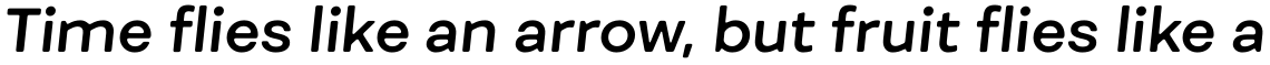 Fibra One SemiBold Italic