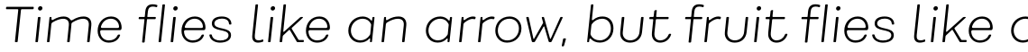 Fibra One Alt UltraLight Italic