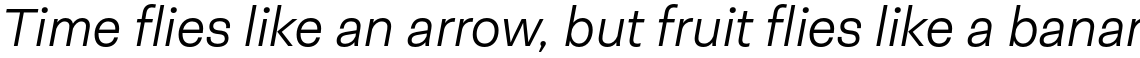 Neogrotesk Pro Light Italic
