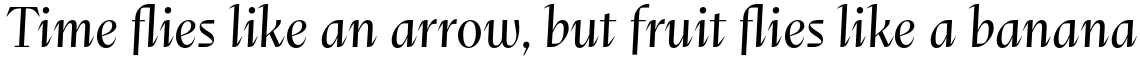 Abstract Light Italic