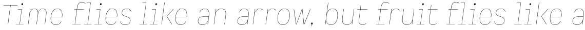 Spock Pro Thin Italic
