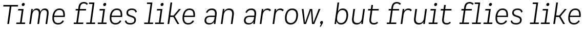 Spock Pro Light Italic