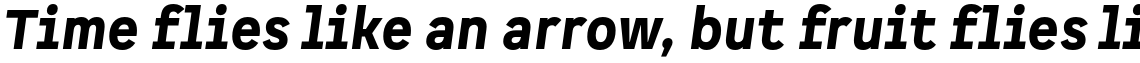 Spock Pro Black Italic
