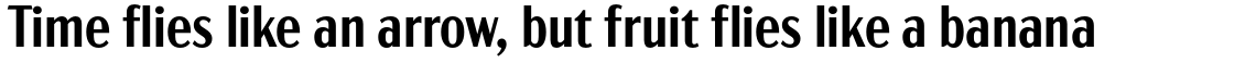 Acme Gothic Condensed SemiBold