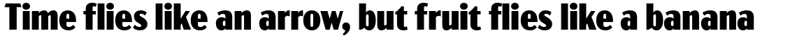 Acme Gothic Condensed Black