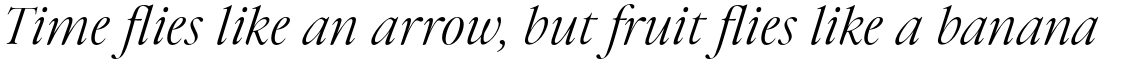 Above the Beyond Serif Italic