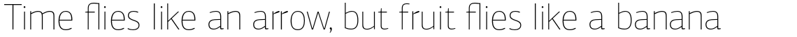 PF Centro Sans Pro Extra Thin
